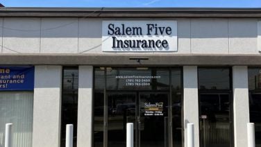 Salem Five Insurance in Norwood , MA front entrance 